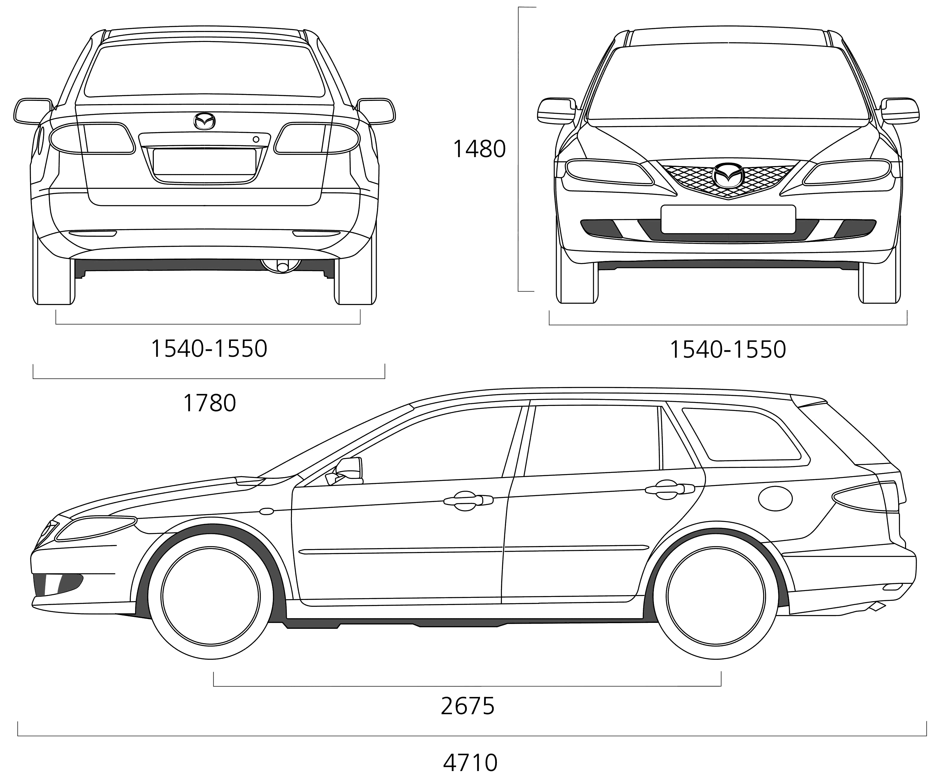 Габариты мазда. Мазда 6 gg универсал габариты. Mazda 6 gg габариты. Мазда 6 универсал габариты. Mazda familia универсал Габаритные Размеры.